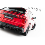 Maxton Design Divisor trasero (con barras verticales) Audi RSQ8 Mk1 Facelift