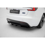 Maxton Design Divisor trasero (con barras verticales) V.2 Tesla Model 3 Performance Mk1 Facelift - Imagen 2