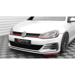 Maxton Design Divisores laterales delanteros para Volkswagen Golf GTI / GTD Mk7 Facelift