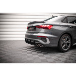 Maxton Design Splitters laterales traseros Street Pro para Audi S3 Sedán 8Y