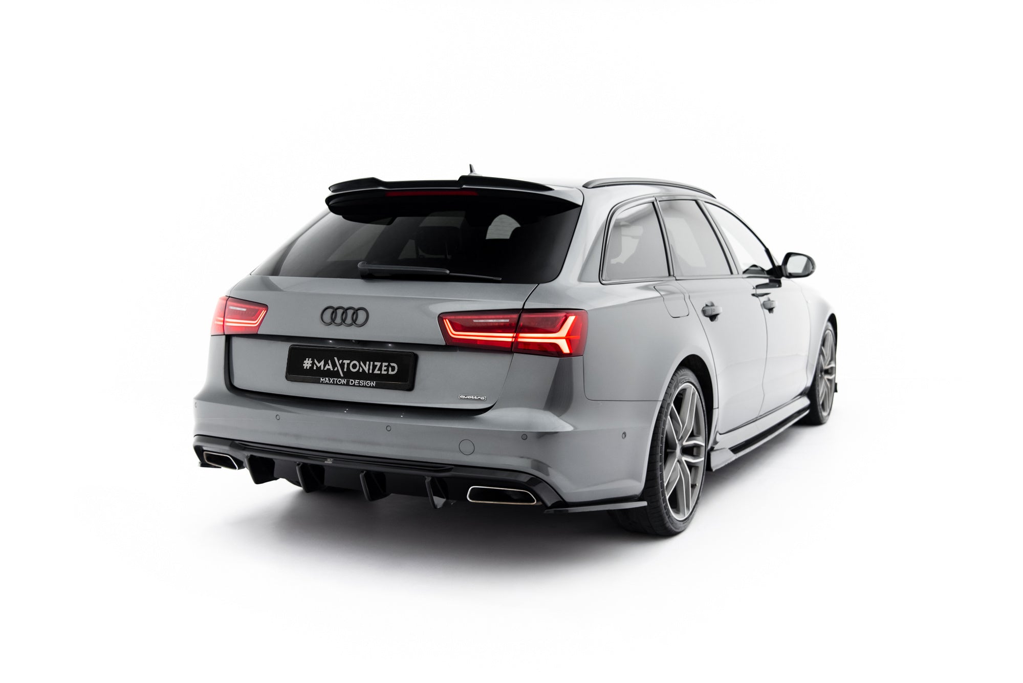 pol_pl_Spoiler-Cap-Audi-A6-S-Line-S6-Avant-C7-C7-Facelift-1191_2 Maxton Design Tapa del alerón para Audi A6 S-Line / S6 Avant C7 / C7 Facelift - Imagen 1