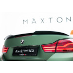 Maxton Design Tapa del alerón para BMW Serie 4 Cabrio F33