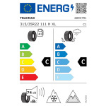 Neumático Tracmax X-Privilo S360 315/35 R22 111H XL 3PMSF Neumáticos nórdicos - Imagen 2