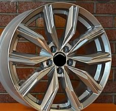 2459 Llanta Italian Wheels STYLE VW V158 SILVER 7.5×17″ 5×100 ET35 CB57.1 - Imagen 1