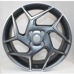 Llanta Italian Wheels STYLE RENAULT-NISSAN FIRENCE ANTRACITA PULIDO SATIN 6.5×17″ 4×100 ET40 CB73.1