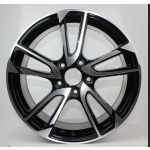 Llanta Italian Wheels STYLE BMW NEW MAGIC NEGRO PULIDO 8.0×18″ 5×120 ET33 CB72.6
