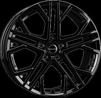 3134 Llanta Borbet XV Gloss Black 8.5×19" 5×112 ET45 CB72.5 - Imagen 1