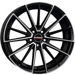 Llanta Borbet FB2 Dull Black / Polished 8.5×19" 5×112 ET25 CB72.5