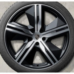 Llanta Italian Wheels STYLE PORSCHE PAOLA NEGRO PULIDO 11.0×22″ 5×112 ET47 CB66.6