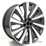 Llanta Italian Wheels STYLE LAND ROVER LISBOA BLACK PULIDO 10.0×22″ 5×120 ET45 CB72.6