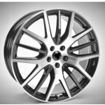 Llanta Italian Wheels STYLE MASERATTI MASERA ANTRACITA PULIDA 9.0×21″ 5×114.3 ET40 CB67.1