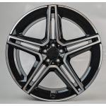 Llanta Italian Wheels STYLE MERCEDES MB688 NEGRO PULIDO 11.0×21″ 5×112 ET42 CB66.5