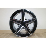 Llanta Italian Wheels STYLE MERCEDES MIRO REAR 2 NEGRA PULIDA 9.0×19″ 5×112 ET38 CB66.56