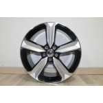 Llanta Italian Wheels STYLE AUDI VALERIA NEGRA PULIDA+MILLING 9.0×21″ 5×112 ET25 CB66.5