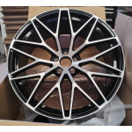 Llanta Italian Wheels STYLE PORSCHE PATRICK CAYANNE 4= NEGRA PULIDA 9.5×21″ 5×130 ET46 CB71.6