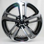 Llanta Italian Wheels STYLE PEUGEOT PETER EURO NEGRA PULIDA 6.5×16″ 4×108 ET20 CB65.1