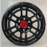 Llanta Italian Wheels STYLE TOYOTA TRD2 GLOSS BLACK 8.0×17″ 6×139.7 ET15 CB106.1