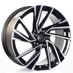 Llanta Italian Wheels STYLE VW VR729 NEGRO PULIDO 8.0×19″ 5×112 ET40 CB57.1