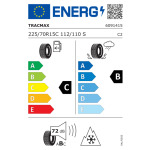 Neumático Tracmax A/S Van Saver 225/70 R15C 112/110S 8PR M+S - Imagen 2