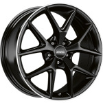 Llanta Ronal R75 Dull Black / Polished Lip 8.0×19" 5×112 ET48 CB66.4