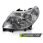 Faros delanteros cromado lado izquierdo Tyc para Ducato / Boxer / Jumper 10-14 FFI01L
