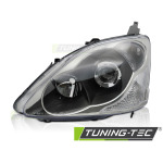 Faros delanteros negro lado izquierdo Tyc para Honda Civic 03-06 hatchback FHO01L