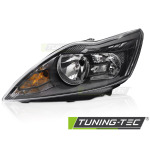 Faros delanteros negro lado izquierdo Tyc para Ford Focus MK2 08-10 FFO03L