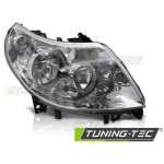 Faros delanteros cromado lado derecho Tyc para Ducato / Boxer / Jumper 06-10 FFI02R