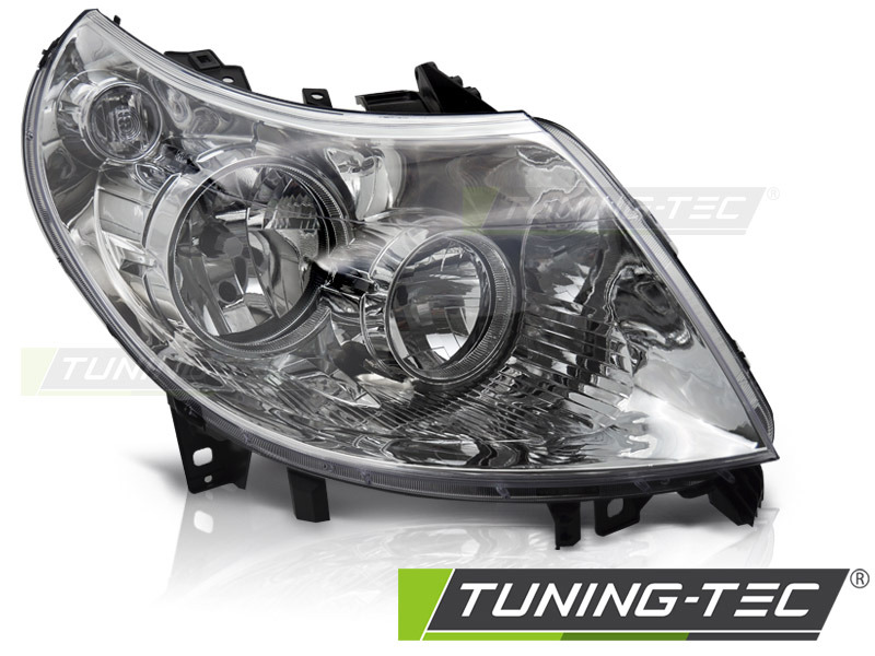 6853_0 Faros delanteros cromado lado derecho Tyc para Ducato / Boxer / Jumper 06-10 FFI02R - Imagen 1