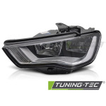 Faros delanteros negro lado izquierdo Tyc para Audi A3 8V 12-16 FAU06L