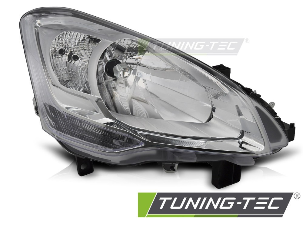 7042_0 Faros delanteros cromado lado derecho Tyc para Citroen Berlingo 08-12 FCI03R - Imagen 1