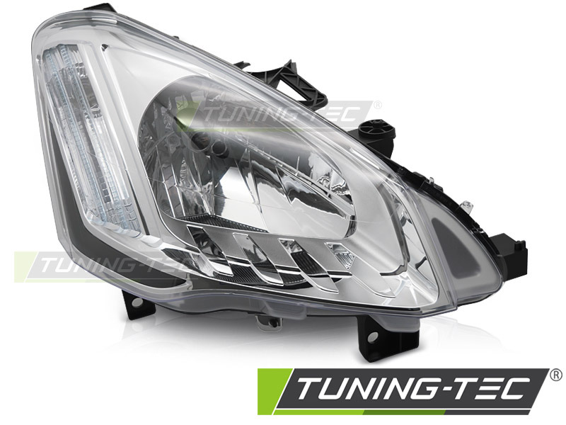 7044_0 Faros delanteros cromado lado derecho Tyc para Citroen Berlingo 12-18 FCI04R - Imagen 1