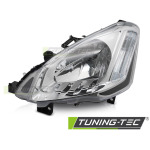 Faros delanteros cromado lado izquierdo Tyc para Citroen Berlingo 12-18 FCI04L