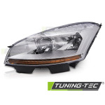 Faros delanteros cromado lado izquierdo Tyc para Citroen C4 Picasso 06-10 FCI09L