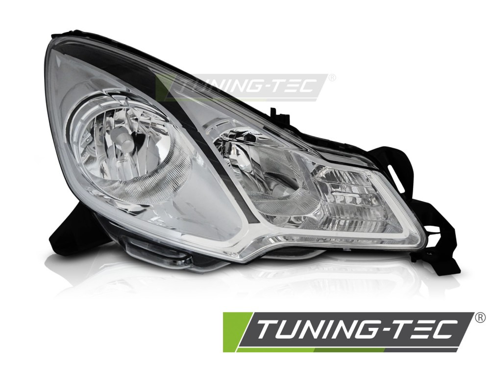7064_0 Faros delanteros cromado lado derecho Tyc para Citroen DS3 10-14 FCI12R - Imagen 1