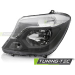 Faros delanteros negro lado izquierdo Tyc para Mercedes Sprinter W906 13-18 FME12L