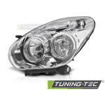 Faros delanteros lado izquierdo Tyc para Fiat Doblo 10-14 Opel Combo 12-18 FFI07L