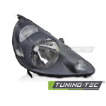 Faros delanteros lado derecho negro Tyc para Honda Jazz para 02-04 FHO07R