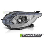 Faros delanteros xenón lado izquierdo Tyc para Mitsubishi L200 15-19 FMI02L
