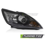 Faros delanteros xenón negro lado derecho Tyc para Ford Focus MK2 08-10 FFO04R
