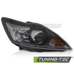 Faros delanteros afs negro lado derecho Tyc para Ford Focus MK2 08-10 FFO05R