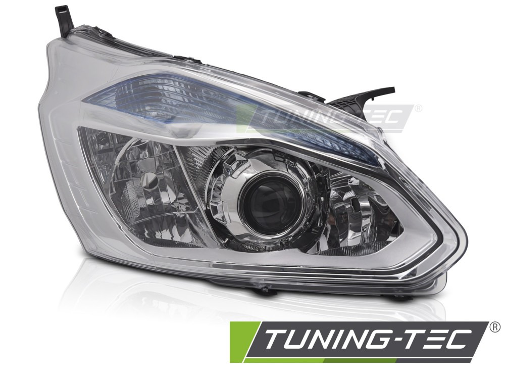 7315_0 Faros delanteros lado derecho Tyc para Ford Transit tourneo custom I 12-18 FFO08R - Imagen 1