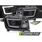 Faros delanteros Chevrolet camaro 09-13 tube light negro LPCT19