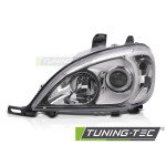 Faros delanteros cromado lado izquierdo para Mercedes W163 01-05 FME13L