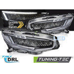 Faros delanteros full LED negro para Honda Civic X 16-21 LPHO36
