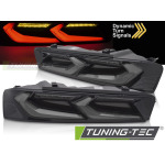 Pilotos traseros LED tailights ahumado / negro para Chevrolet camaro 16-18 LDCT08