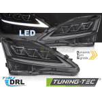 Faros delanteros full LED Lexus Is 06-13 LED negro LPLE11