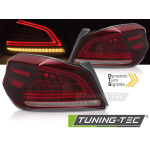 Pilotos traseros LED rojo para Subaru Wrx 14-21 LDSU11