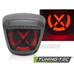 Pilotos traseros LED piloto trasero ahumado / negro rojo para vespa sprint 125 / 150 MLDV03