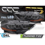 Faros delanteros full LED secuencial DRL para Ford Mustang 18-22 LPFOD9